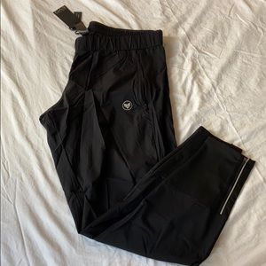 Alpha Forward Black Evo Joggers